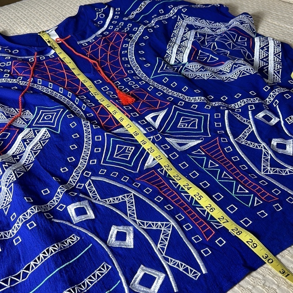Trina Turk Geometric Print Beach Coverup Size S - Picture 8 of 9
